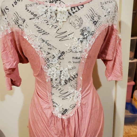 Sammy lace pink blouse - Picture 4 of 8